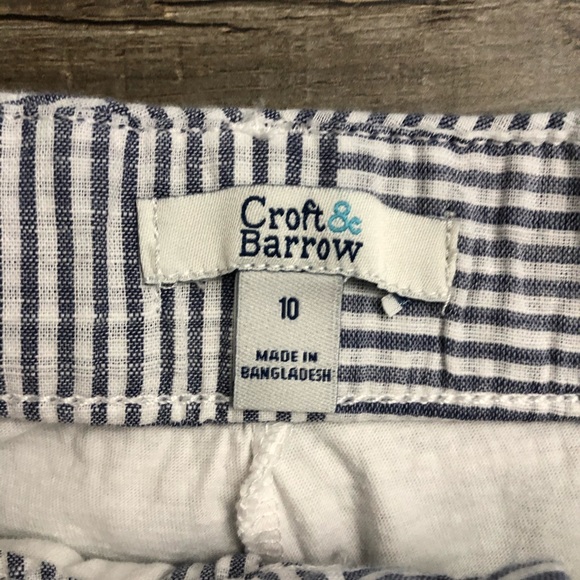 Croft&Barrow Checkered Skirt 10 - Picture 3 of 7